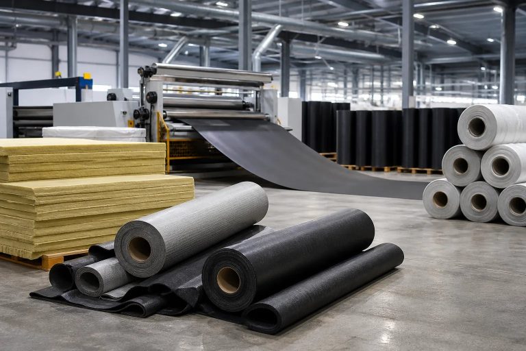 Anonymous commercial roofing membrane and insulation manufacturing facility